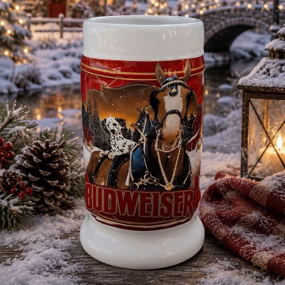 Budweiser Famous Friends 43rd Anniversary Edition Beer Stein Mug